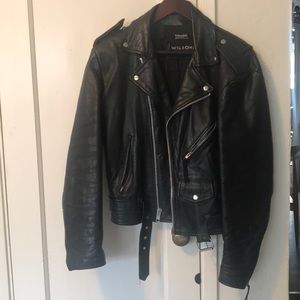 make an offer Vintage Wilson’s moto jacket